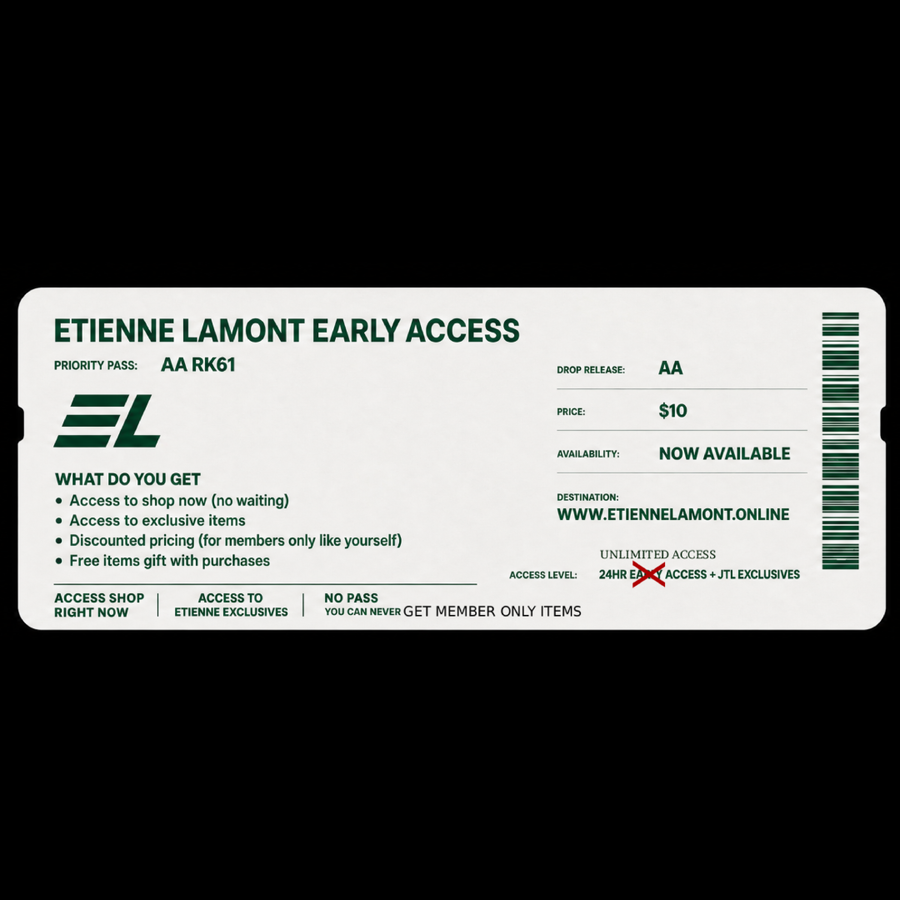 Etienne Lamont Club Early Access Pass